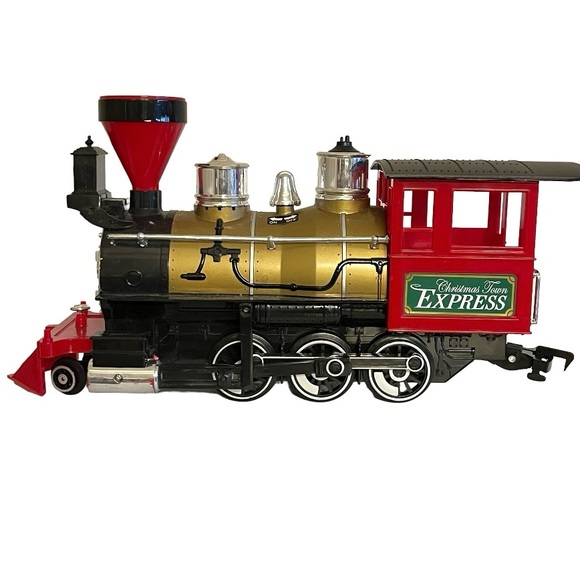 Rudolph Red Nosed Railway Christmas Town Express Train Cars G Gauge - Picture 2 of 16